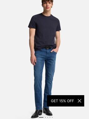 7 For All Mankind Men’s Soft Stretch Jeans Blue W28